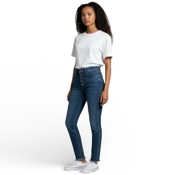 🌹𝐀&𝐅 𝐓𝐇𝐄 𝐒𝐔𝐏𝐄𝐑 𝐒𝐊𝐈𝐍𝐍𝐘 𝐀𝐍𝐊𝐋𝐄 𝐇𝐈𝐆𝐇 𝐑𝐈𝐒𝐄 𝐂𝐔𝐑𝐕𝐄  𝐉𝐄𝐀𝐍𝐒 - Picture 1 of 10